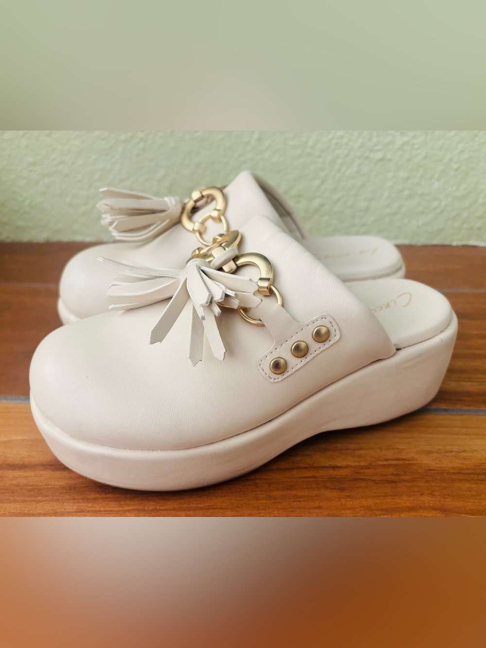 Circus by Sam Edelman Women's Jinger Platform Clogs in Modern Ivory Size: 6.5